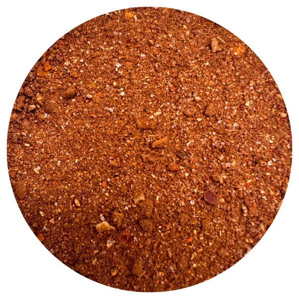 Barbecue with hints of chocolate